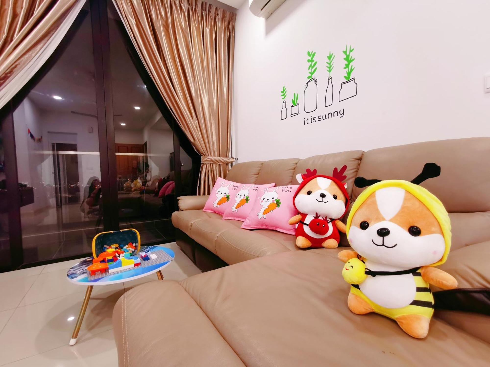 Legoland 3Min Lakeview Happyrainbowsuite 7Pax 2R2B Nusajaya  Eksteriør billede